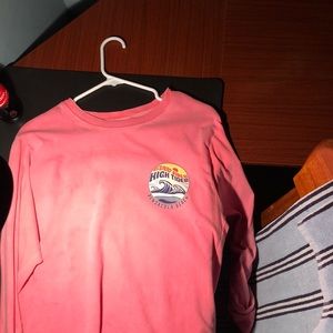 Pink Pensacola Long Sleeve Tee
